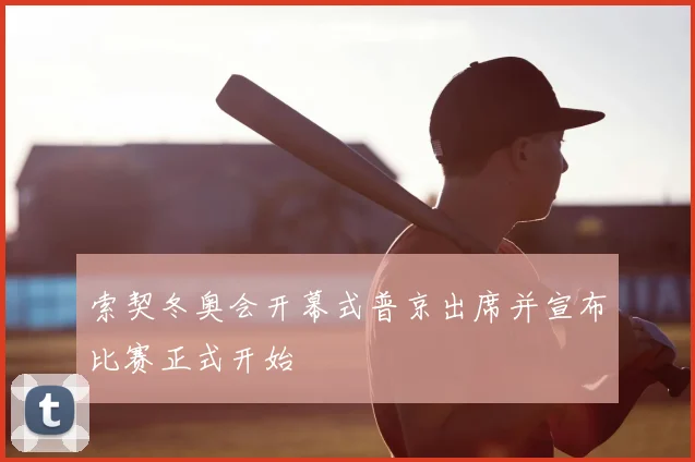 索契冬奥会开幕式普京出席并宣布比赛正式开始