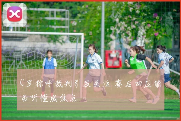 C罗称呼裁判引发关注 赛后回应能否听懂成焦点